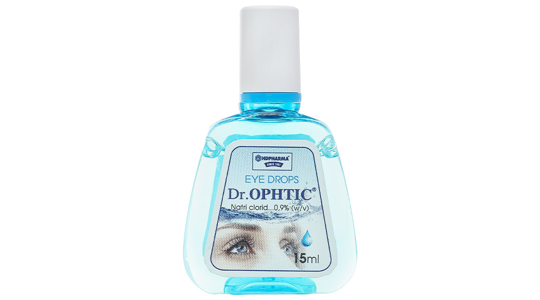 Dung dịch nhỏ mắt DR.OPHTIC rửa, làm sạch mắt chai 15ml - 10